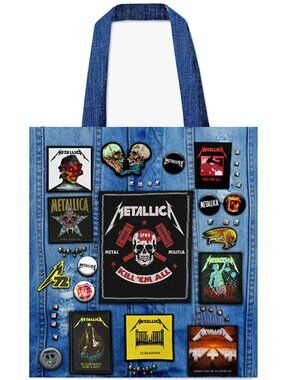 OFFICIAL Metallica Kill Em All Tote Bag One Size    Brand New
